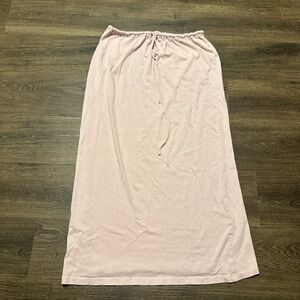 EUC ZARA 100% COTTON MAXI SKIRT